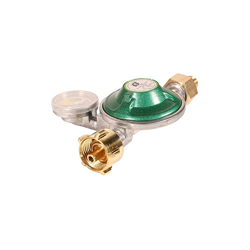 GARDINGER Pressure Regulator 50 mbar Integrated Hose Break Protection with