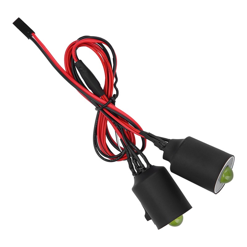 1/10 RC Universal Headlight Remote Control Car LED Light 22mm