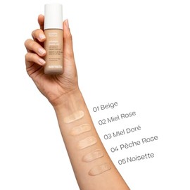Sensilis Upgrade Make-Up - Base de Maquillaje Efecto Lifting con Vitamina E, Cobertura Media-Alta y de Larga Duración 9h, Para Pieles con Rosácea 30 ml - Tono 02 Miel Rose
