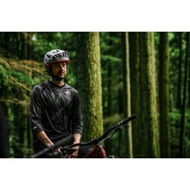 BELL Unisex's 4Forty MIPS MTB Helmet, Cliff-Hanger Matte/Gloss Grey/Crimson, Large/58-62 cm