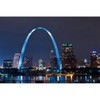Pnylzzyxh St. Louis Arch Backdrop Missouri American World Famous Landmark
