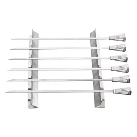 ZenUrban 870007 Grilling Kabob Rack with Skewers