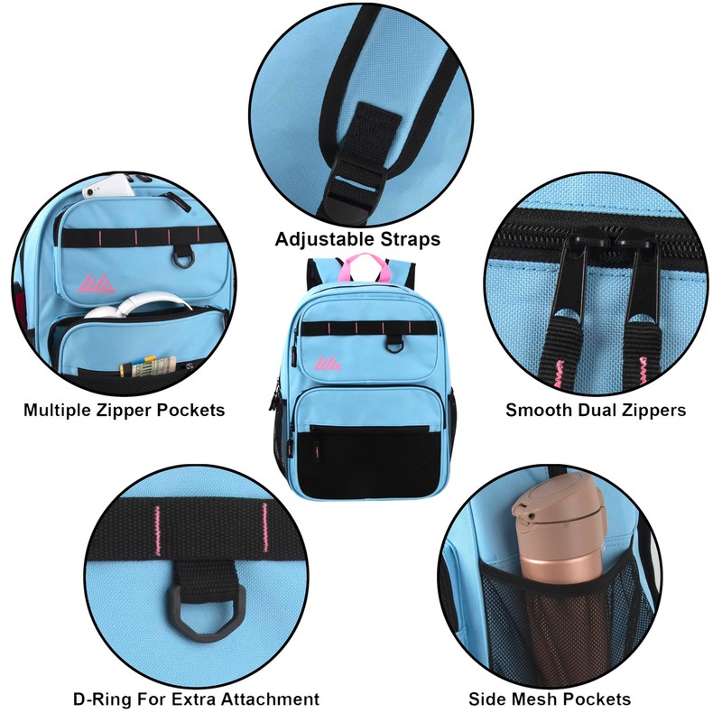 Summit Ridge Travel Backpack for Men and Women, Spacious Work