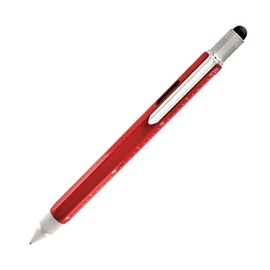 Monteverde USA One Touch Tool Stylus, 0.9 mm Pencil, Red (MV35253)