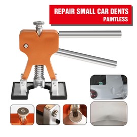 Torin Dent Removal Kit 56 PCS,Paintless Dent Repair Tool with Adjustable Golden Lifter,Bridge Indentation Puller，for Auto Body Dents,Door Ding,Hail Damage Dent Removal,ATRWH056B