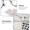 KOMBIUDA Skid Glasses Frame Replacement Nose Pads 20 Sheets Eva
