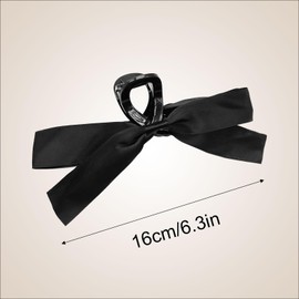 XNIVUIS Haarspangen mit Schleife, für Damen und Mädchen, französische Schleife, Haarspangen für dickes, dünnes Haar, rutschfeste Schleifen für Haar, für Geburtstag, Party, Show, Weihnachten,