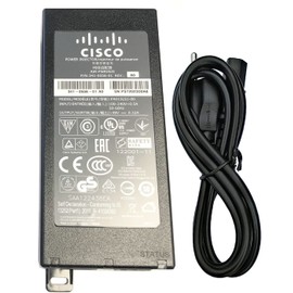 UpBright 48V AC/DC Adapter Compatible with Cisco TTC5-09 74-115968-01 74-115968-04 CS-TOUCH10= TelePresence Touch 10 Control Panel FA015LS1-00 CS-POR-INJ 341-100701-01 48VDC Power Supply Cord Charger