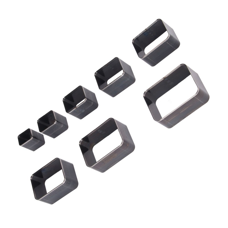 8pcs Leather Punch Cutter Mold High Carbon Steel Hollow Punch