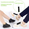 Cadimus 2 Pairs of Elastic Shoelaces Without Tying Adjustable Shoelaces