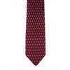 Men Boys Wine Red Knitted Neck Tie Burgundy Accessory Narrow