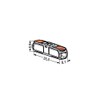 WAGO 221-2411 Terminal 2 Conductor 4 mm² Through Connector with