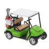 Mikinona Miniature Golf Cart Model Durable Desktop Decoration Realistic Golf