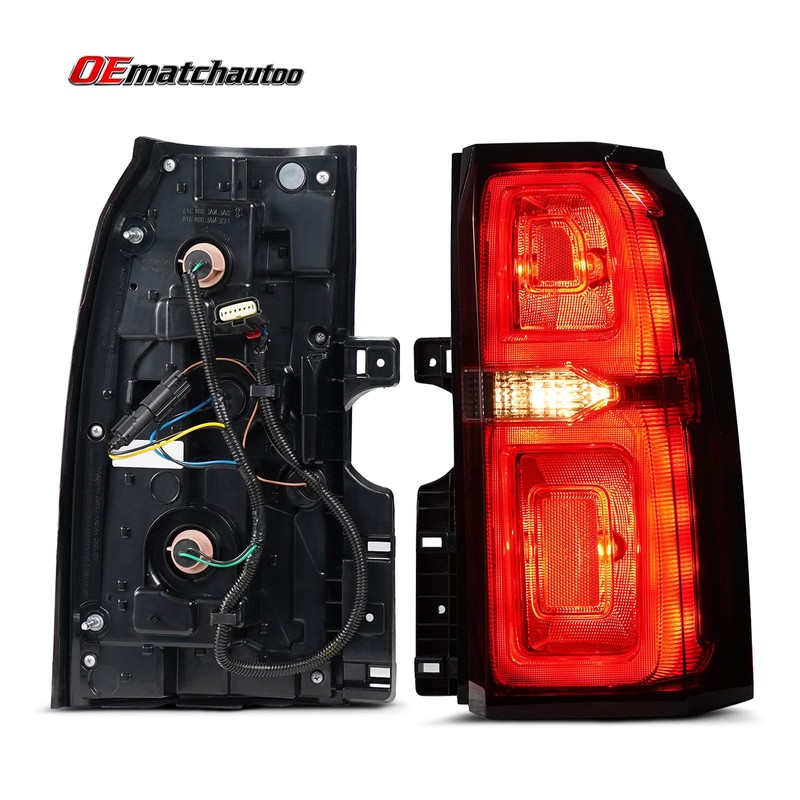 OEmatchautoo Led Tail Light Assembly for 2015-2020 Chevy Tahoe Suburban
