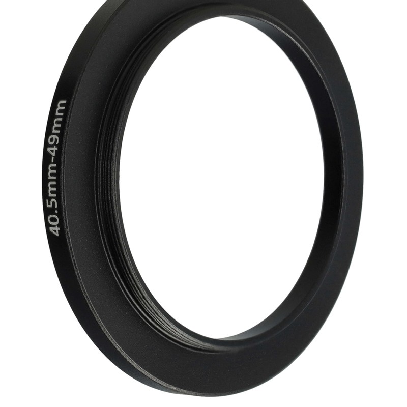 vhbw 40.5mm to 49mm Step Up Ring Adapter for Camera
