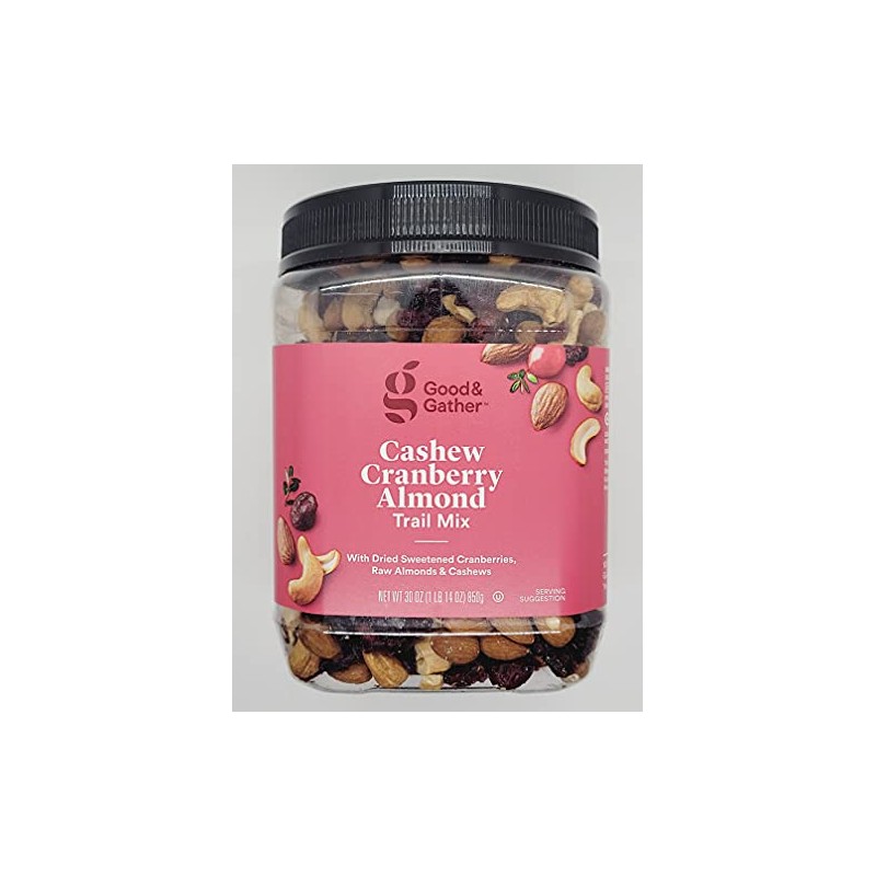 Good & Gather Cashew Cranberry Almond Trail Mix 30oz