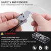 HAUTMEC 30 Pack Utility Knife Hook Blades, SK5 Steel, All-Purpose