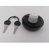 CR-MOESANCO® Caravan Black Water Tank Cap with 3 Recessed Handles,