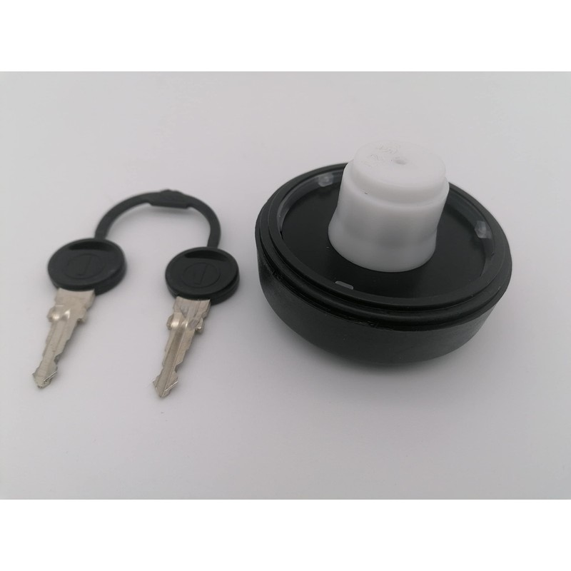 CR-MOESANCO® Caravan Black Water Tank Cap with 3 Recessed Handles,