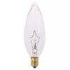 KOR (6 Pack) Clear Chandelier Bulbs 25W Watt European Base