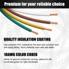 Gonice 25Ft 4 Pin Trailer Wiring Harness Extension Kit, 4-Way
