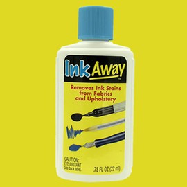 Ink Away- Removes Ink Toughest Stains From Fabric and Upholstery 0.75 Fl. OZ. (2 Pack)