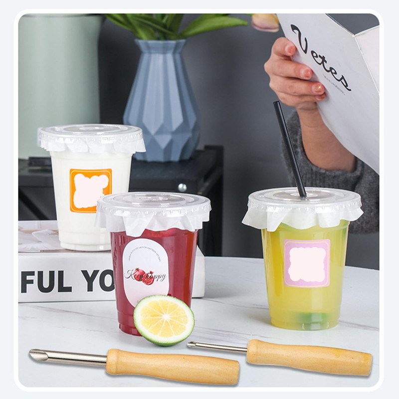 Nexolia 4Pce Straw Hole Punch, Straw Hole Punch for Deli