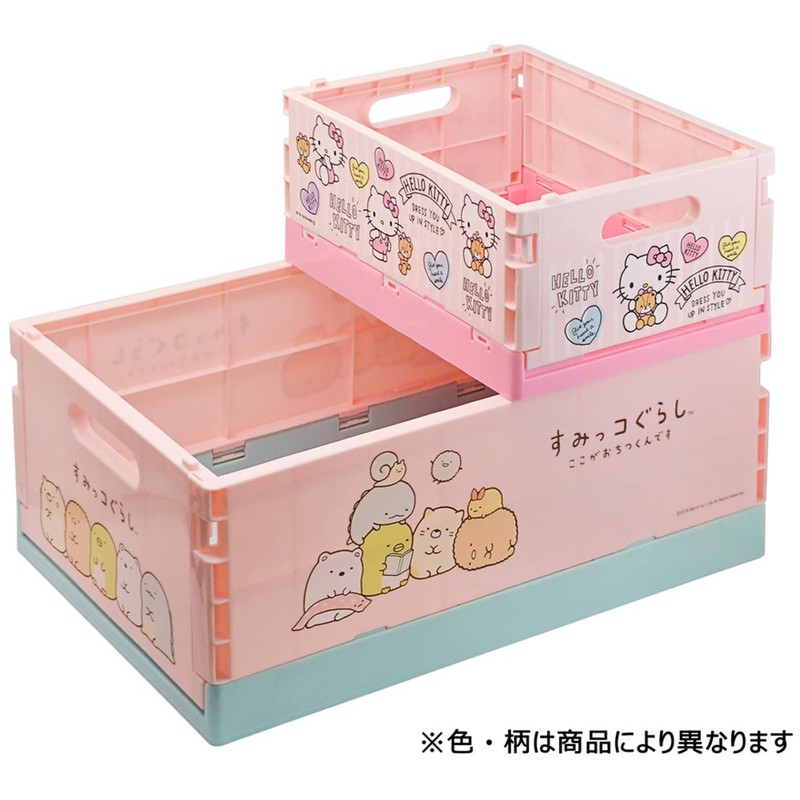 Skater CTO1-A Storage Box, Foldable, Storage Container Box, S, Pokémon,