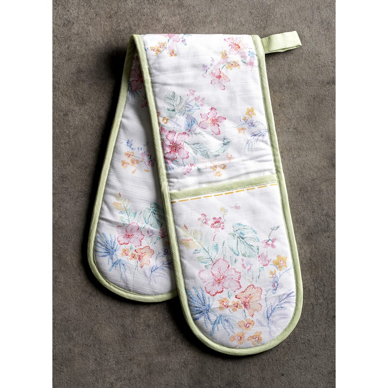 Maison d' Hermine Double Cooking Gloves 100% Cotton Heat Resistant