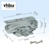 vhbw 2 x Door Hinge Replacement for Bosch 265843, 00481147,