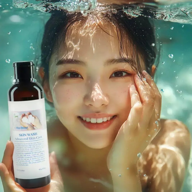 Atoriset 아토리셋 스킨워시 60g 1개 피부장벽 개선 트러블 가려움 완화