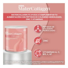 Péptidos Colágeno Hidrolizado Matercollagen Polvo Lata 300g Sin Sabor