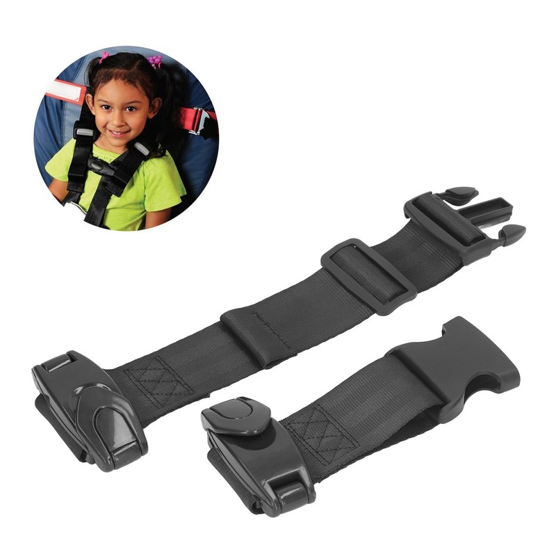 Car Seat Belt Adjuster Fixation Soft Nylon Protective Car Neck