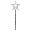 AKOAK Star Wand,13 Inches Silver Fairy Princess Angel Wand