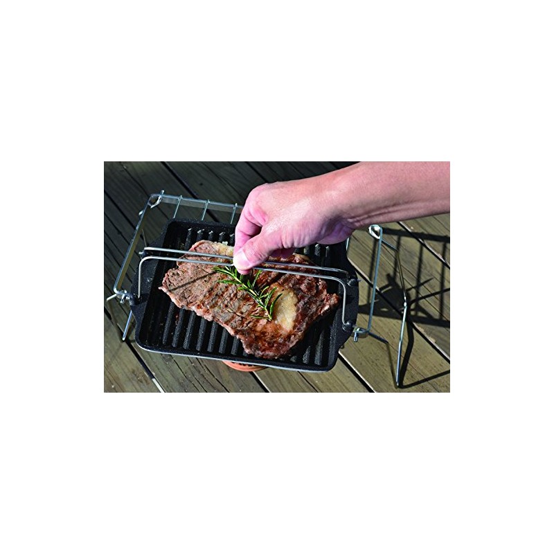 Belmont (Belmont) Grill Plate Black Boat (Medium) Stainless Steel with