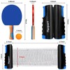 FBSPORT Ping Pong Paddle Set, Table Tennis Set with 4