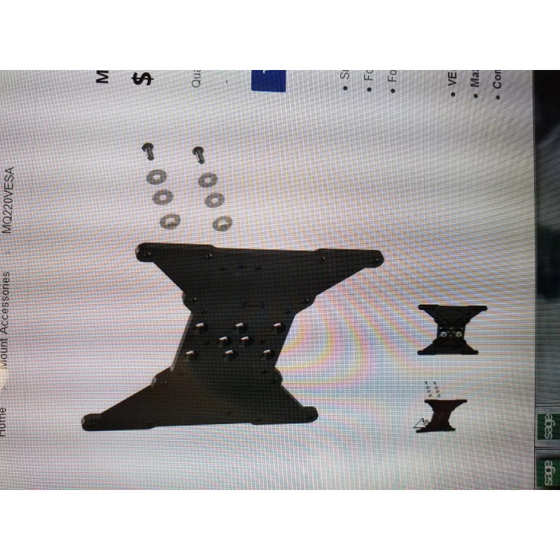 MOVIEW / RAMCO MQ220VESA - 200X200MM ACCESSORY VESA PLATE