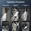 oolong Endoscope Inspection Camera,Illuminated Dual HD Lens,1920P HD IP67 Waterproof