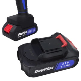 Qimu 21V Lithium Battery 1500mAh Capacity Rechargeable Battery 21V Cordless Reciprocating Saw,Chainsaw Battery