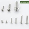 AMLOOPH M5 Bolts, M5 X 20mm Hex Socket Button Head