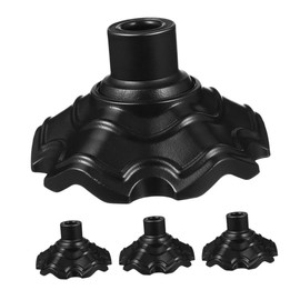 Totority 4pcs Outdoor Moon Chair Feet Caps Floor Protectors for Camping Patio Beach Furniture Easy Install Sliders for Stability and Protection