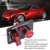 Ignition Switch Panel Kit 12V 40A Carbon Fiber Racing Style