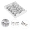 FOMIYES 15pairs False Eyelashes for Women Natural Look Soft Fiber