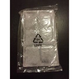 Nispira Premium Charcoal Water Filter Replacement Compatible with Drinkwell Platium Pet Fountain - 12 Packs