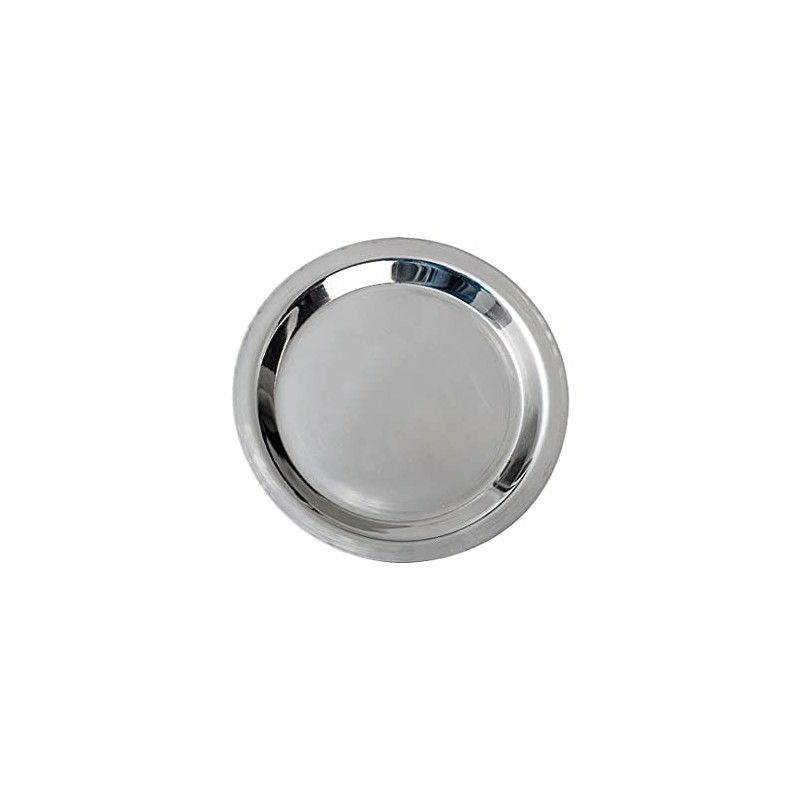 NKlaus 10936 Incense Plate Stainless Steel 9 cm Incense Accessories
