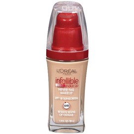 L'oreal Infallible Advanced Never Fail Makeup, Natural Beige, 1-Fluid Ounce