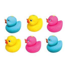 JAMARA 460615 Bath Toy Ducks Water Toy Bath Pool Toy Water Animals Bath Toy Bath Toy for Toddlers 6 Pieces