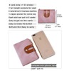 AOXONEL Women's RFID Small Bifold Leather Wallet Ladies Mini Zipper
