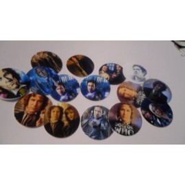 Unbranded Pre Cut One Inch Bottle Cap Image ACTRESS DR. WHO Free Shipping - photo, 15 images