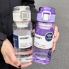 Tritan Drop-Proof Unisex Running Belt Water Bottle for Outdoor Sports White + 550ML 10ea